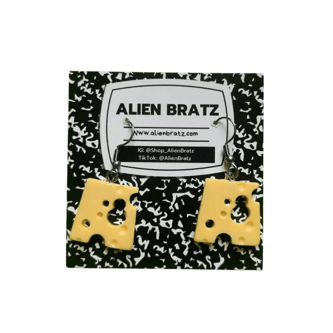 Swiss Cheese Earrings