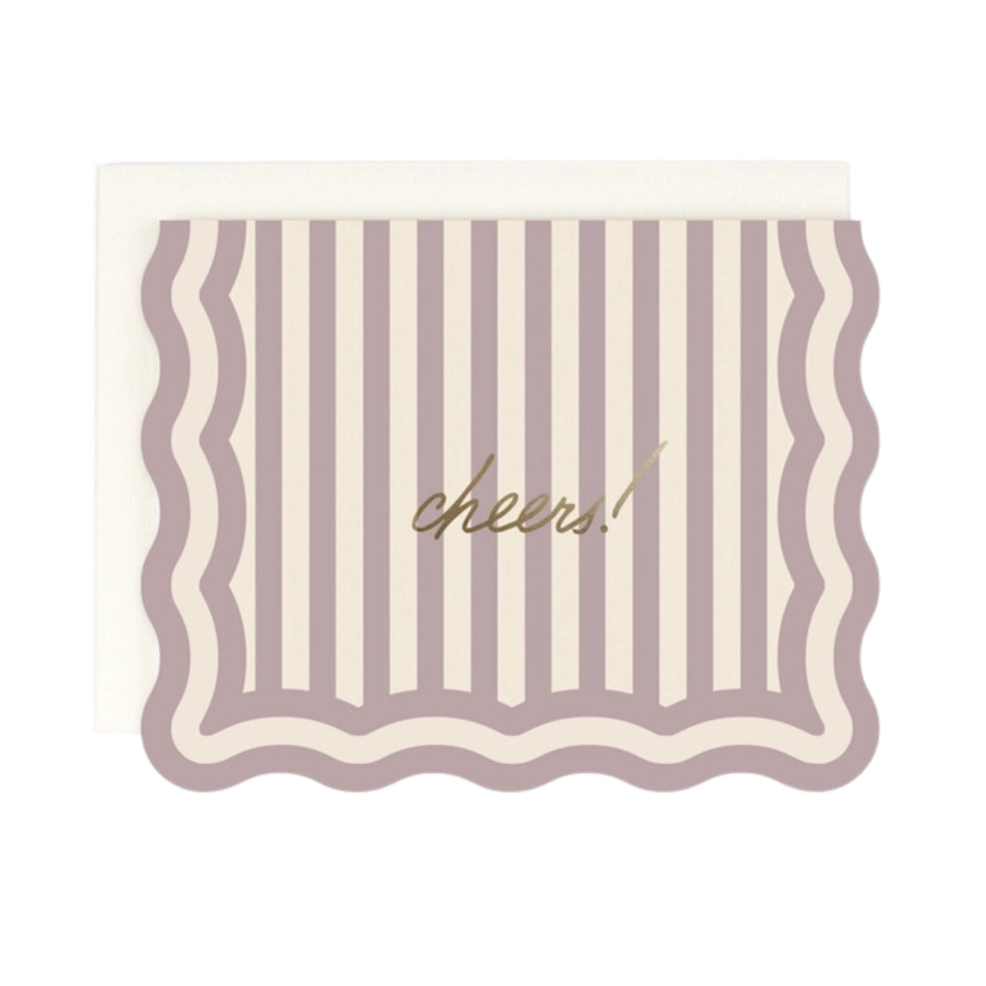 Cheers! Striped Card