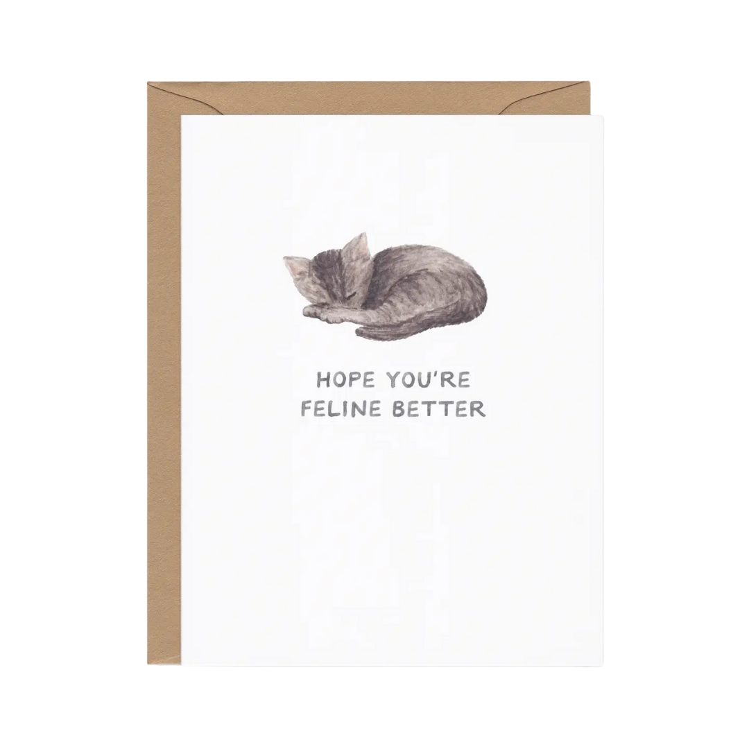 Feline Better Cat Card