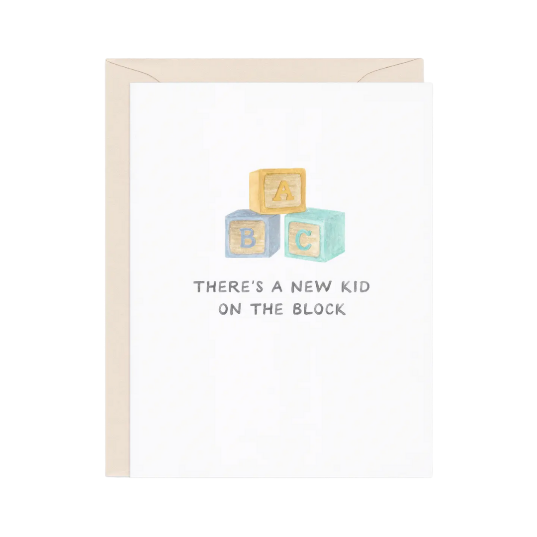 New Kid On the Block Card