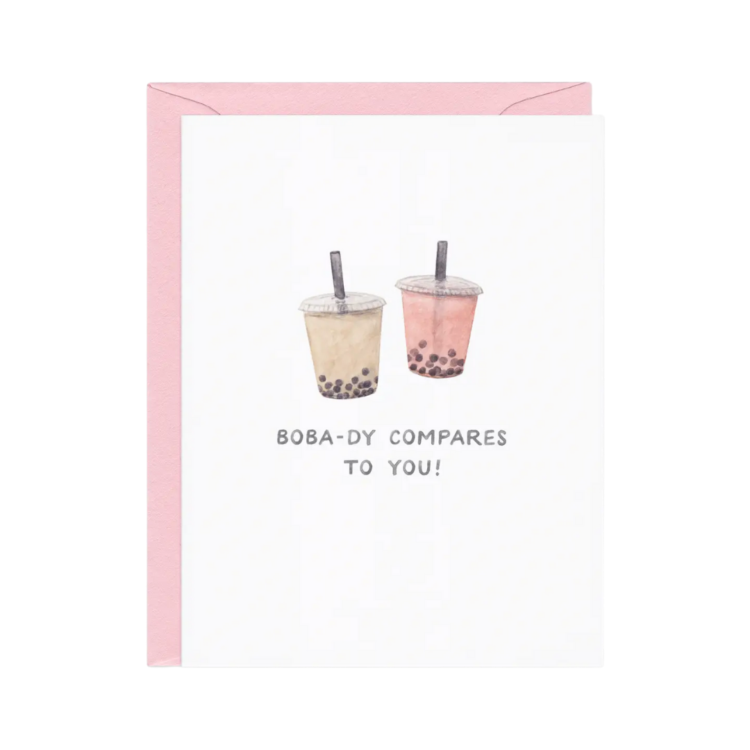Boba-Dy Compares Card