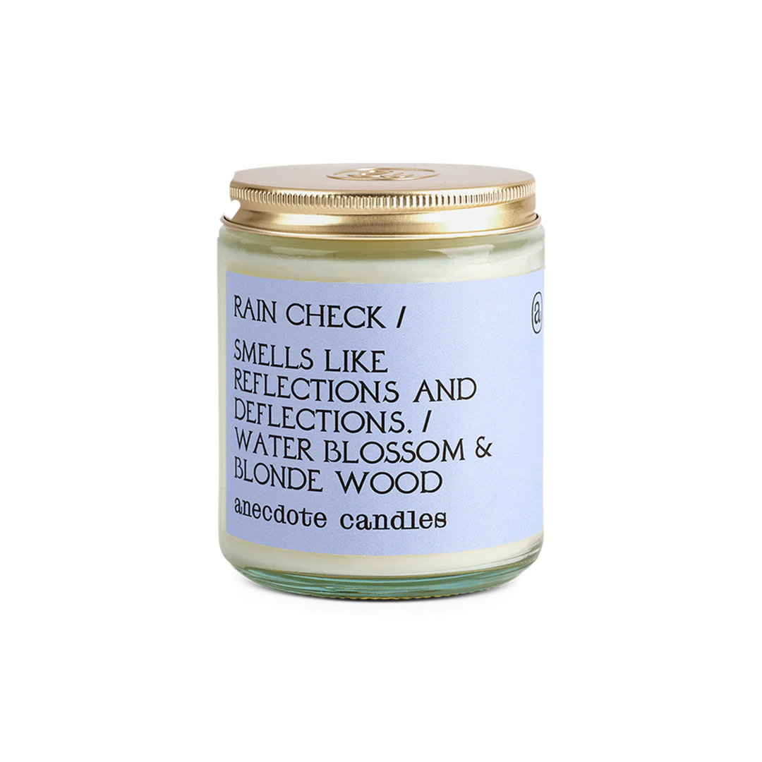 Rain Check Candle (Water Blossom & Blonde Wood)