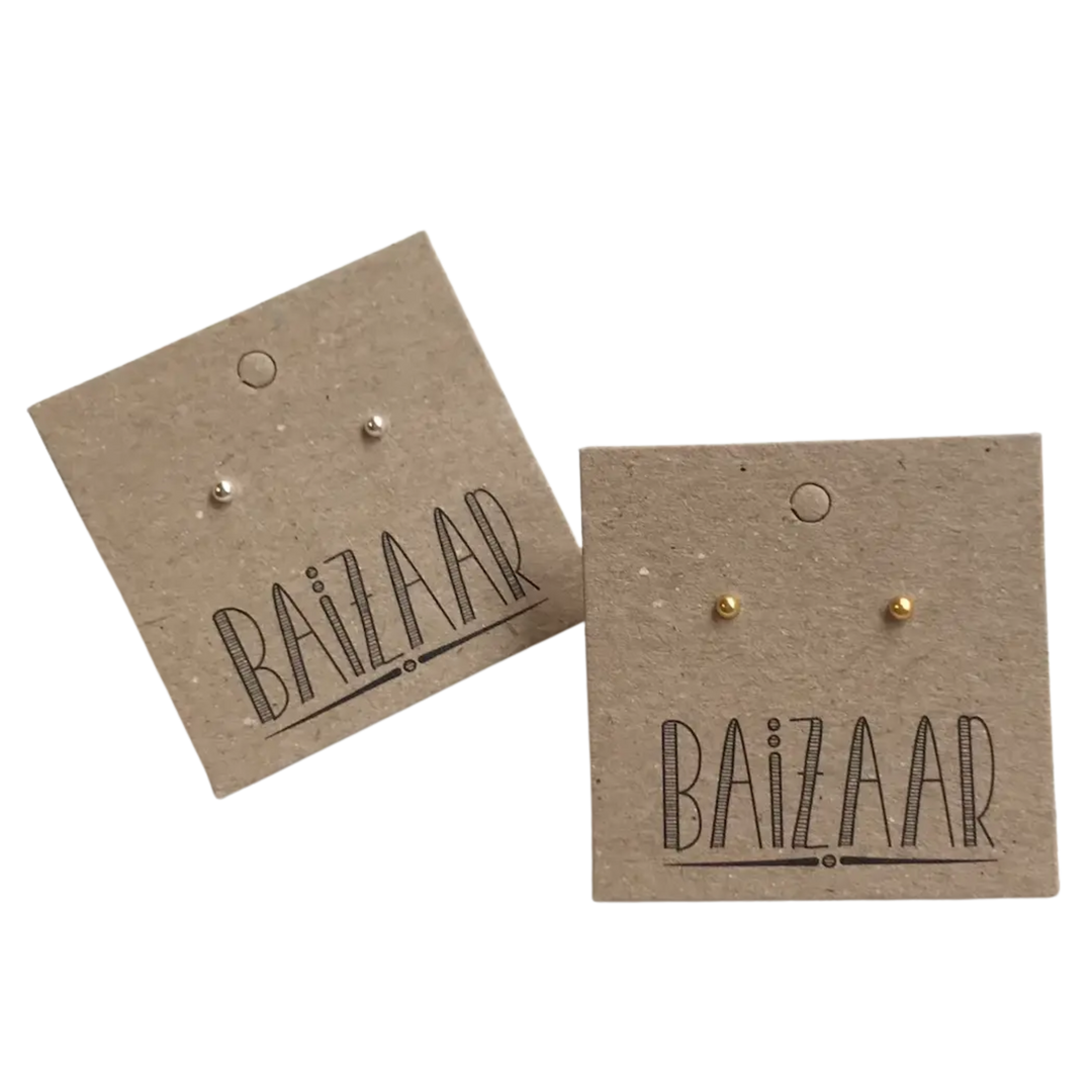 Tiny Ball Stud Earrings