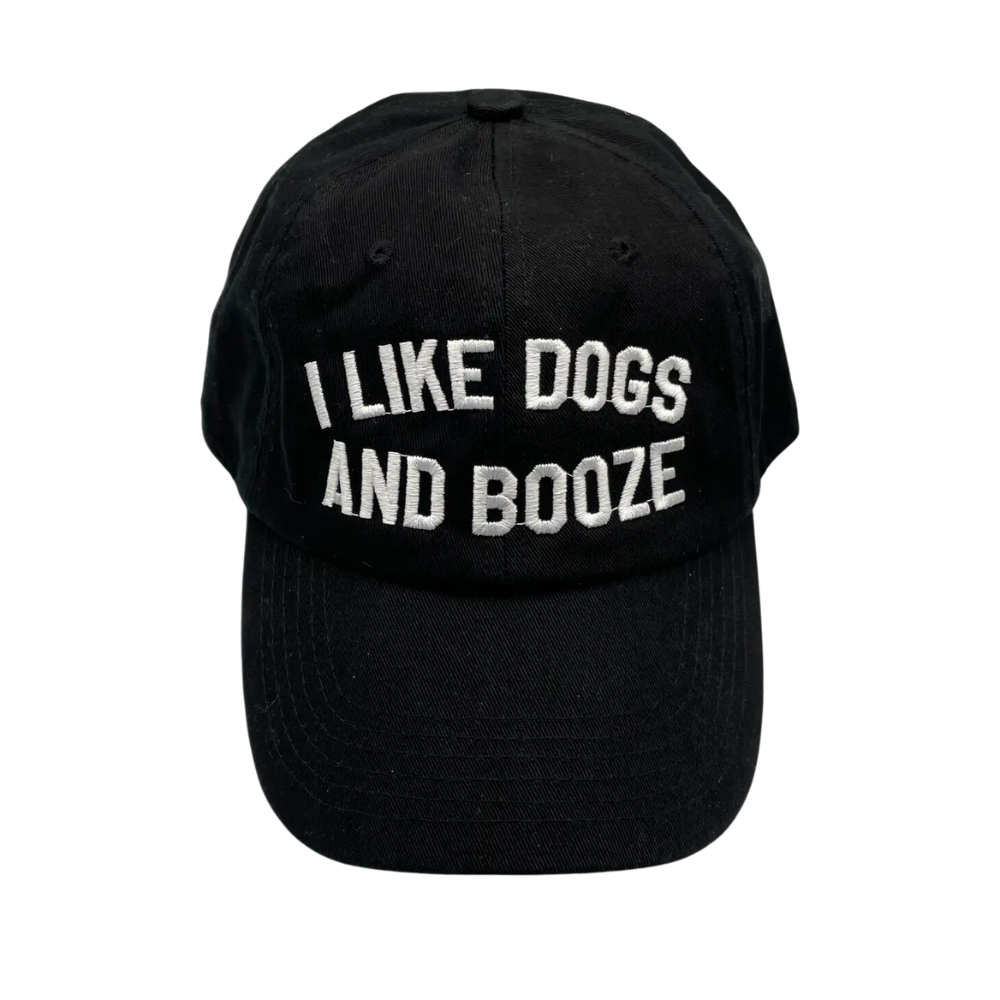 I Like Dogs and Booze Hat