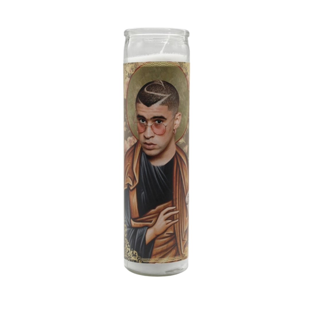 Saint Bad Bunny Candle