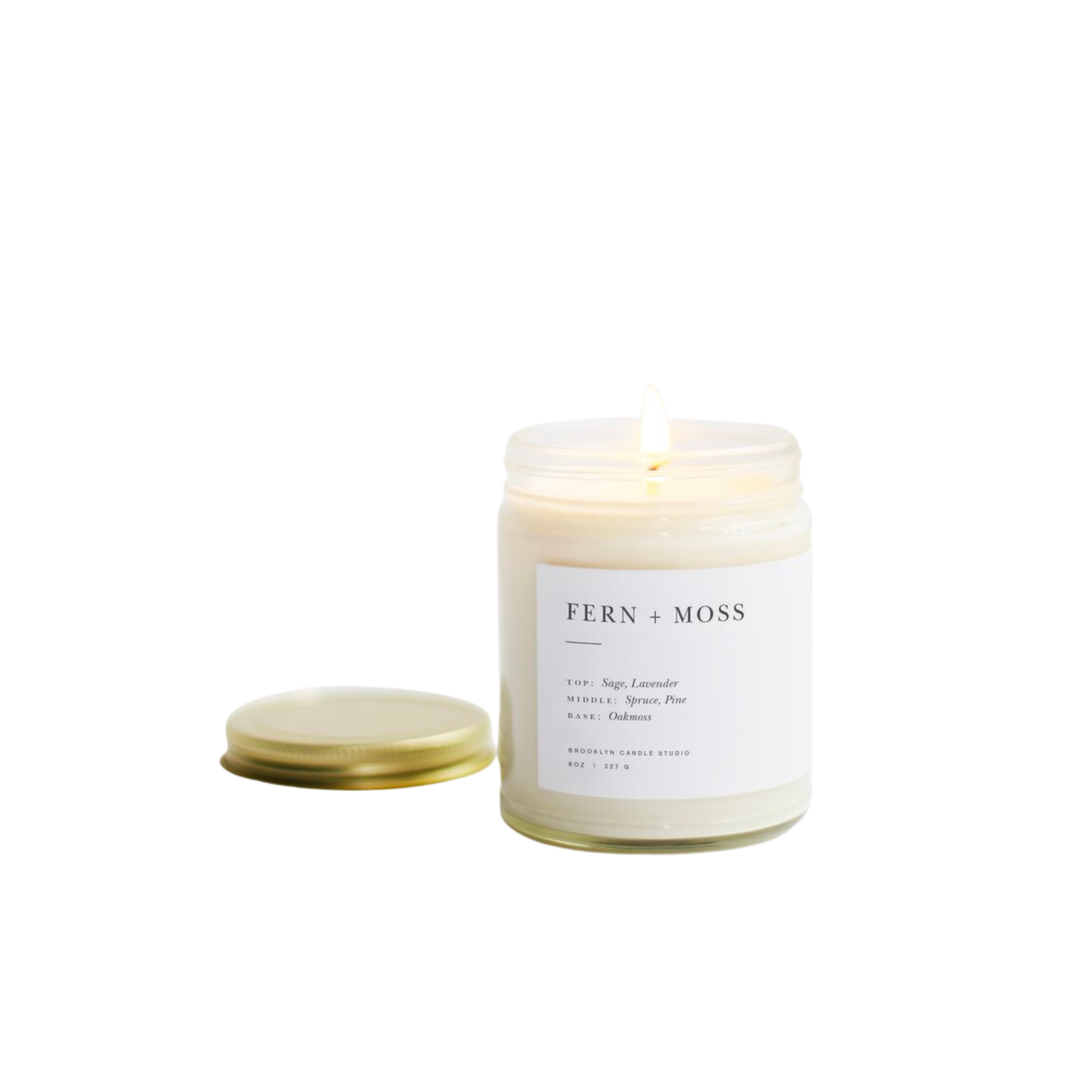 Fern + Moss Jar Candle