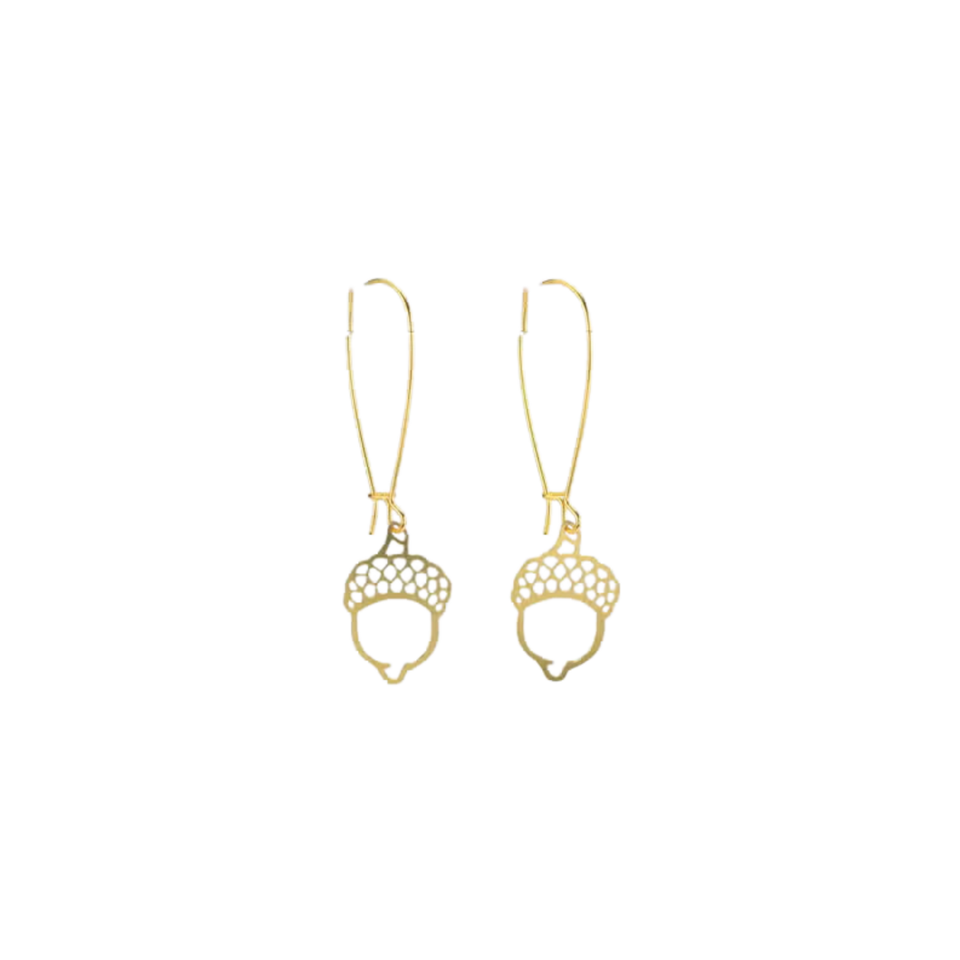 Acorn Earrings