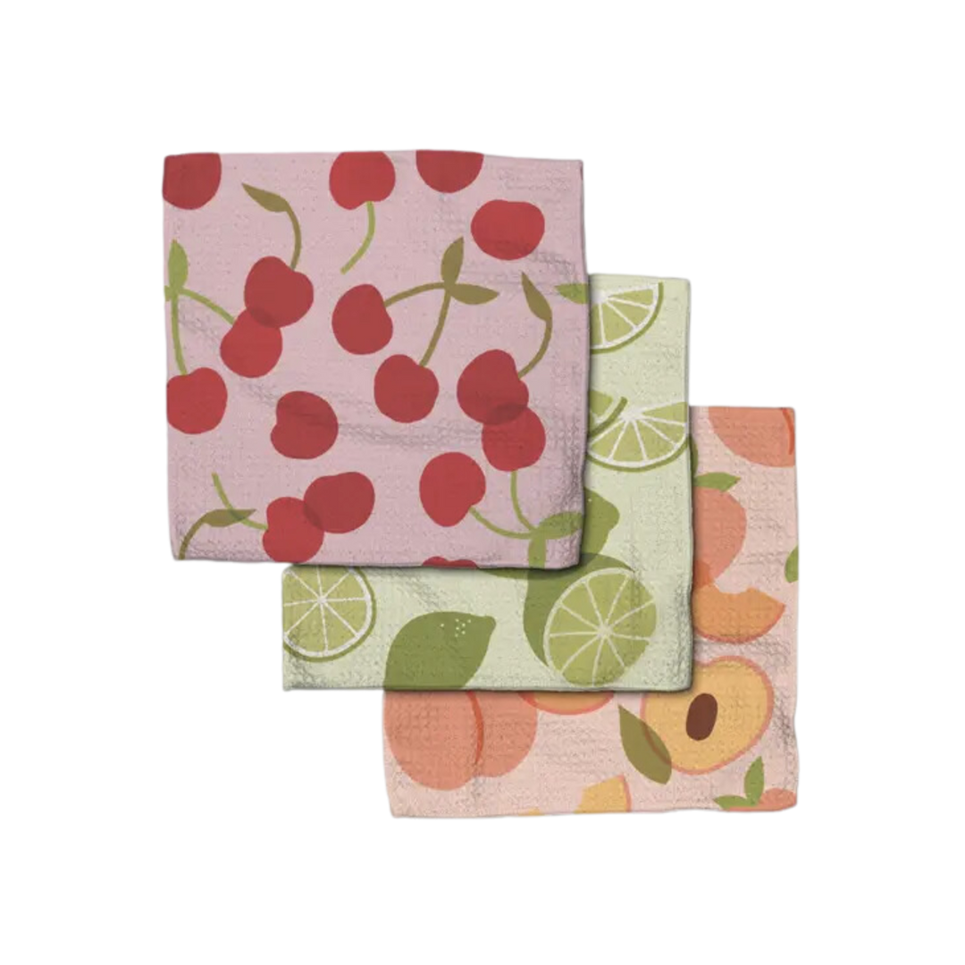 Fruit Fun Mini Washcloths