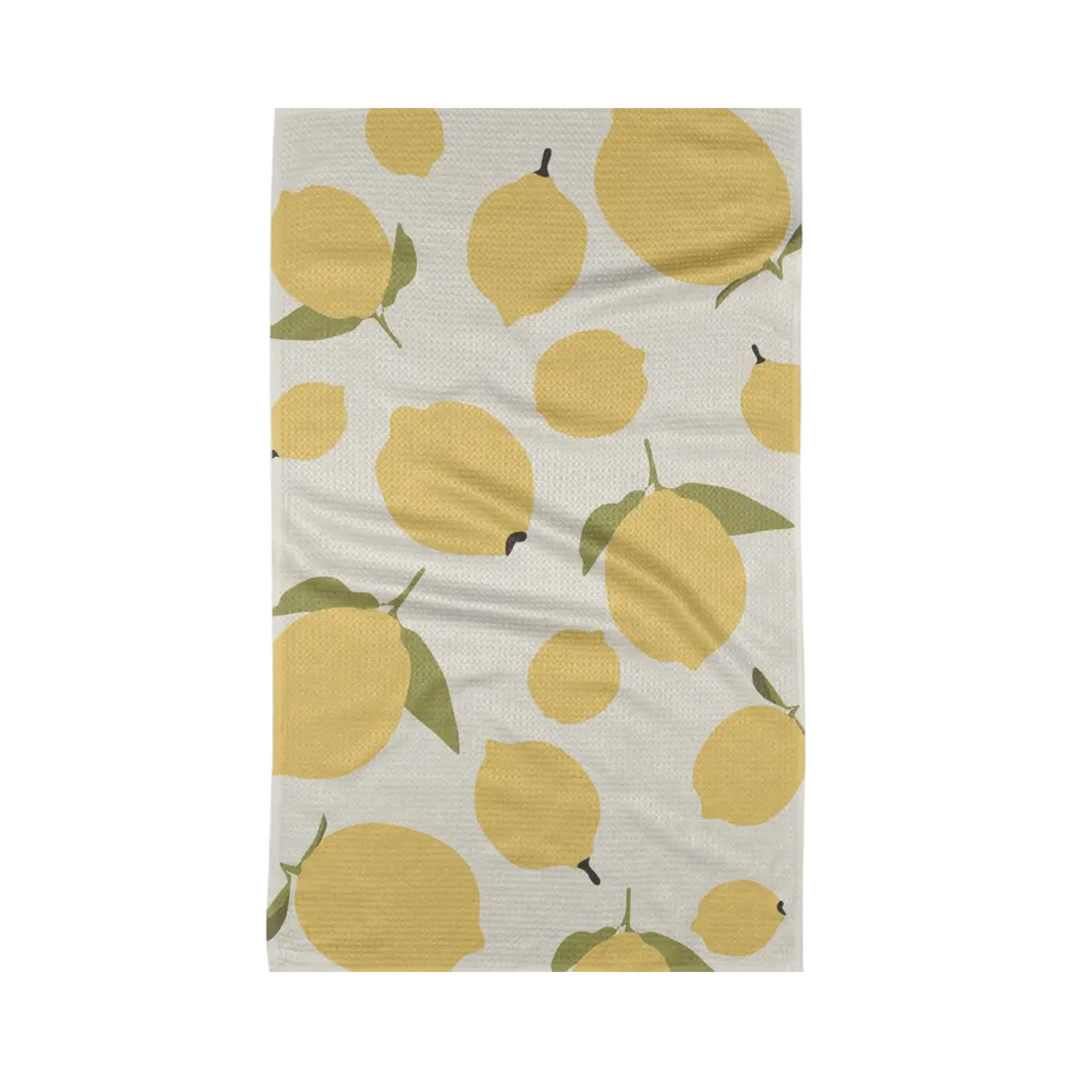 Sunny Lemons Tea Towel