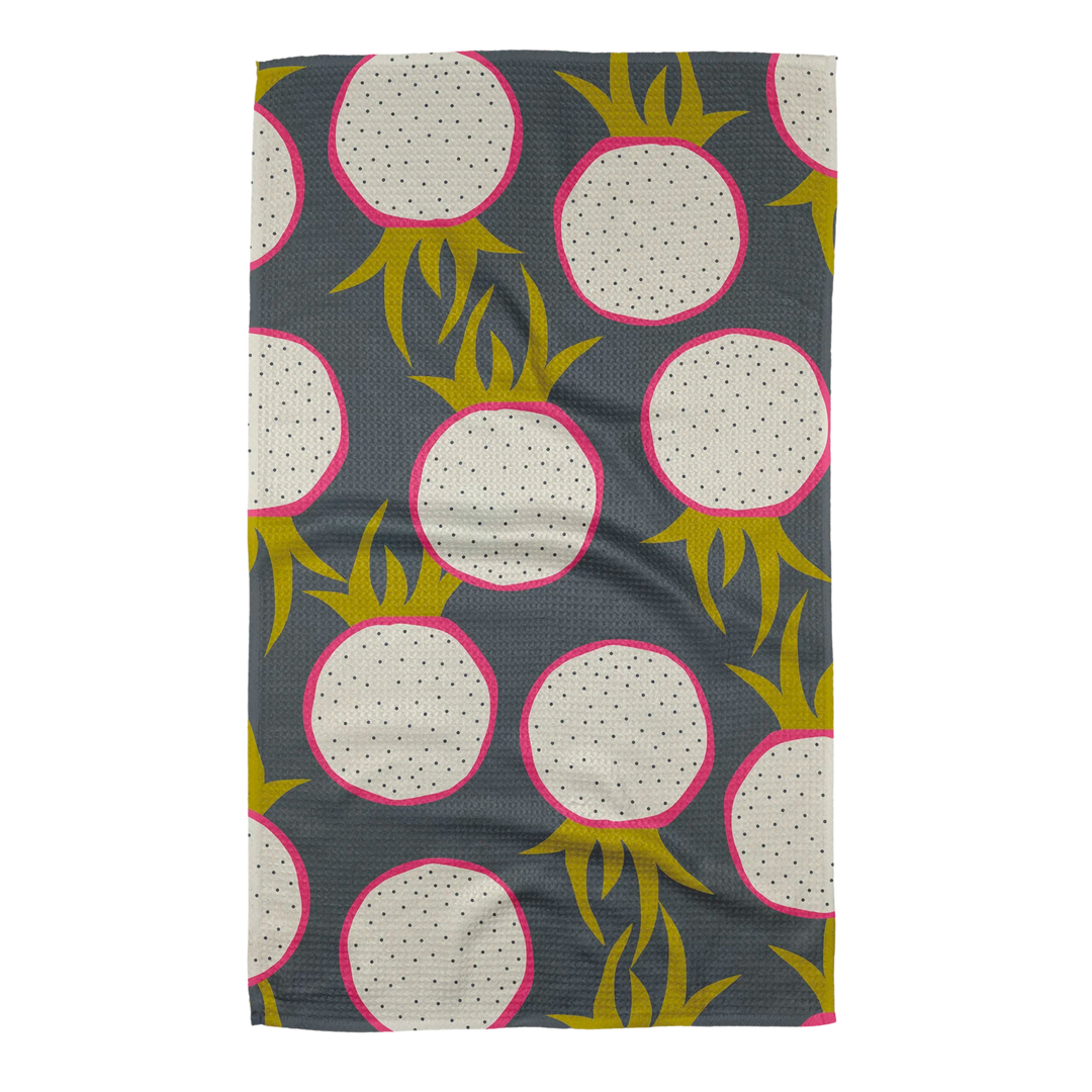 Dragon Fruit Frolic Tea towel