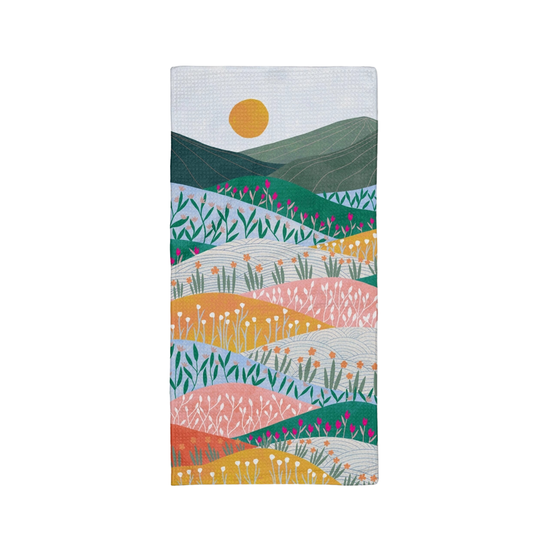 Sunrise Mountains Bar Towel