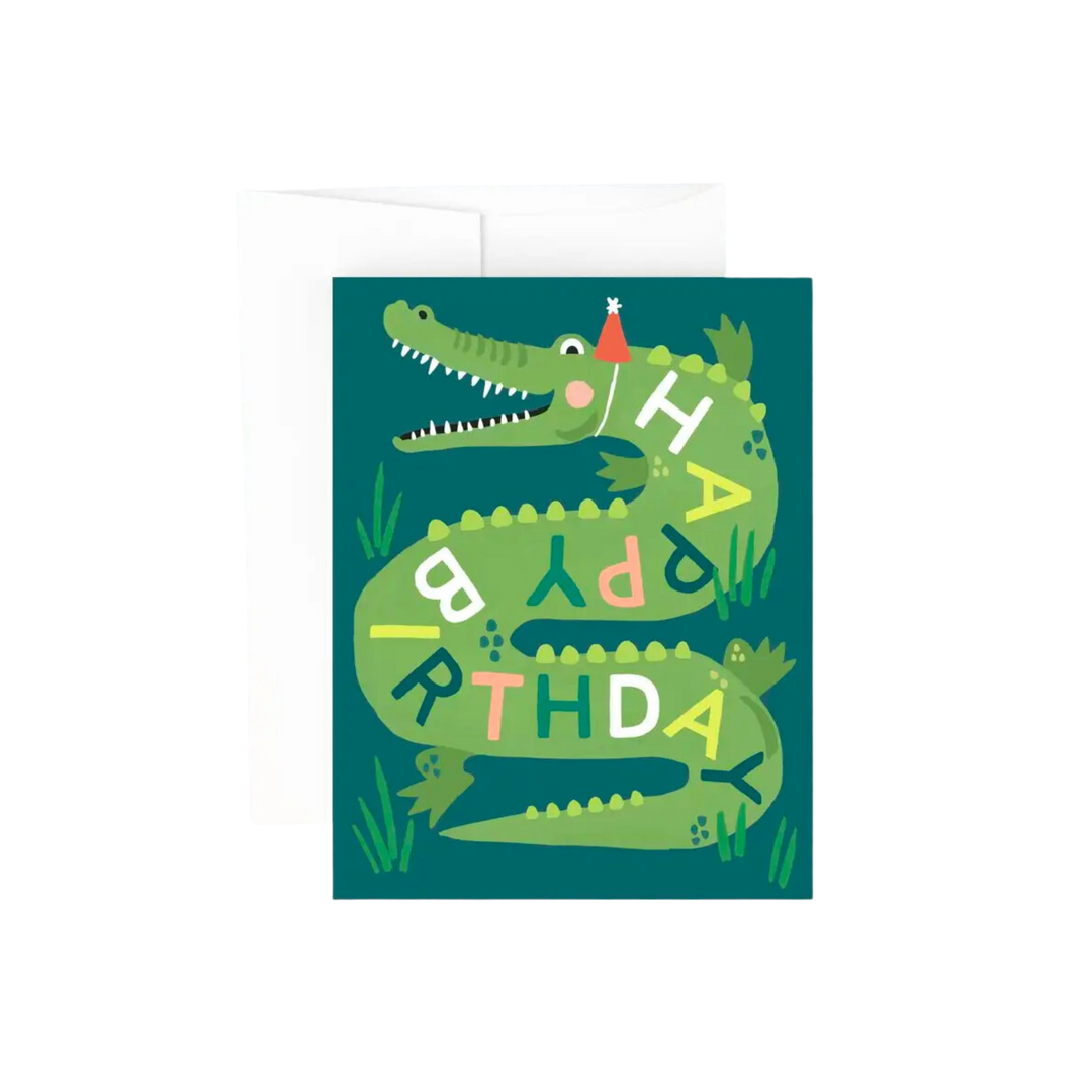 Gator Birthday Card