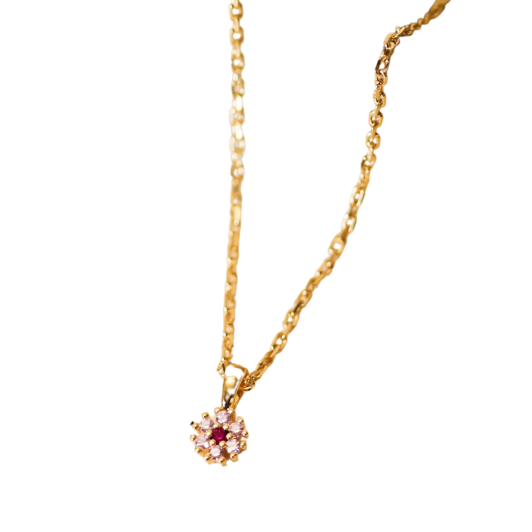 Flower Pendant Necklace
