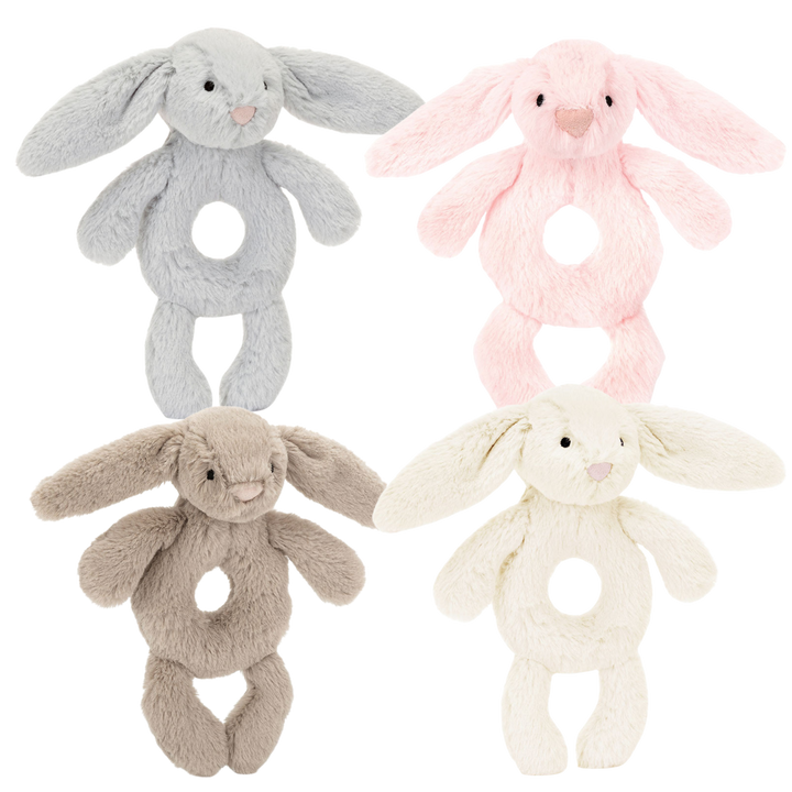 Bashful Bunny Ring Rattle