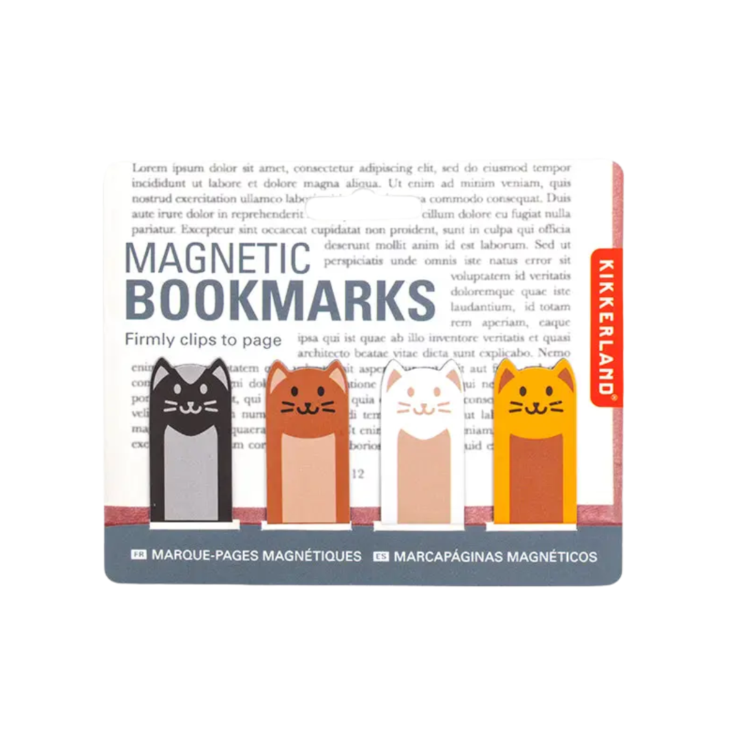 Magnetic Bookmark Cats