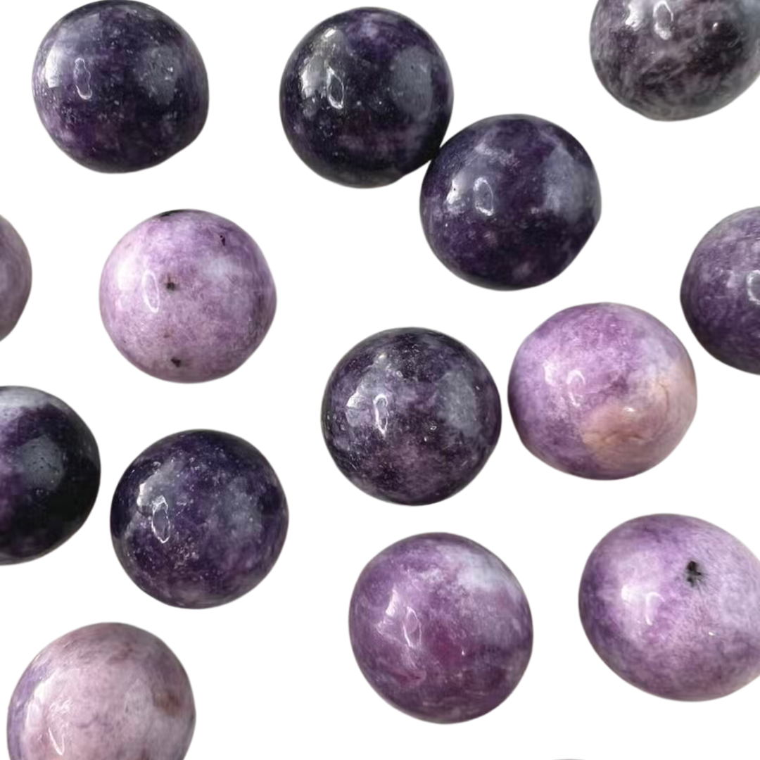 Lepidolite Crystal Sphere