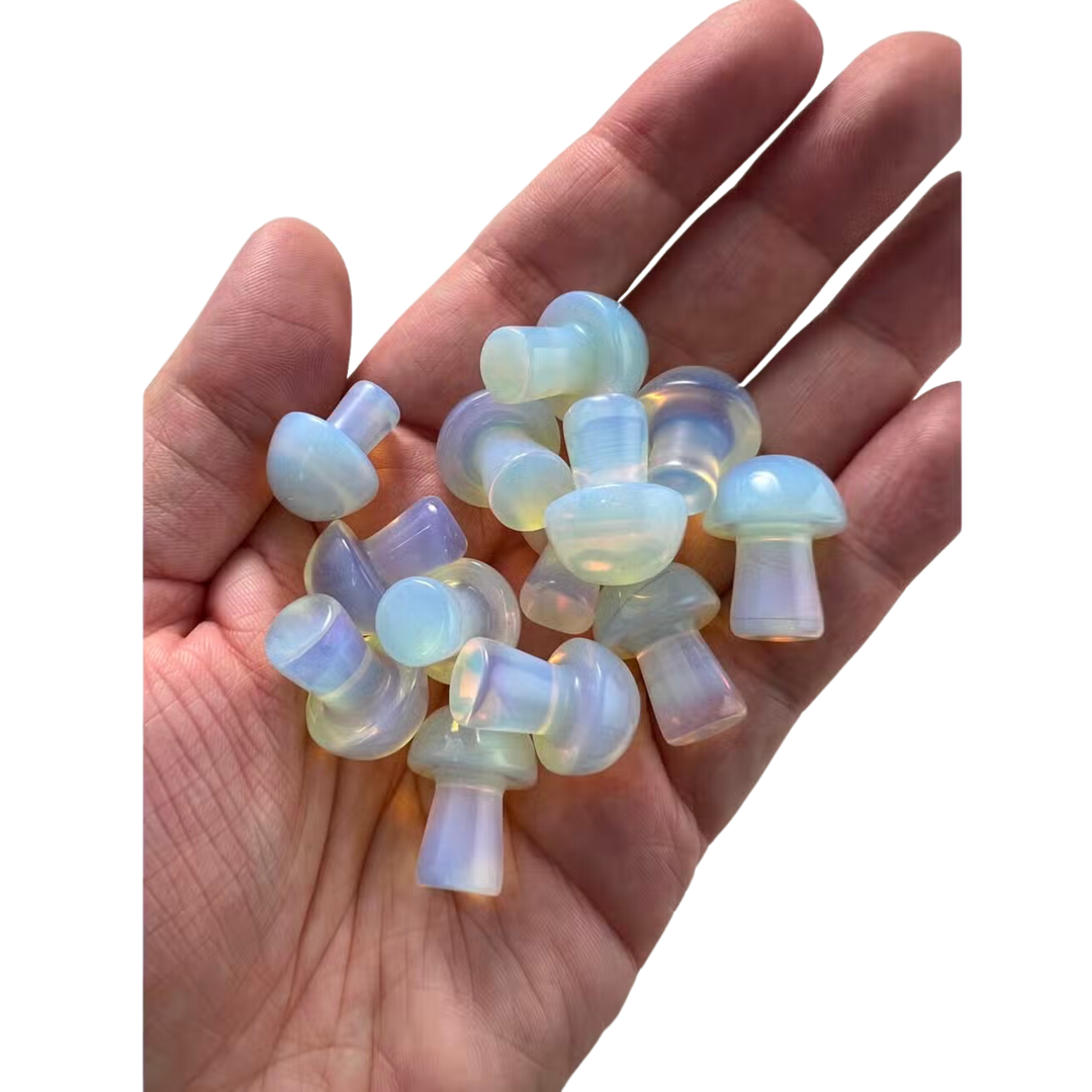 Opalite Mini Mushrooms