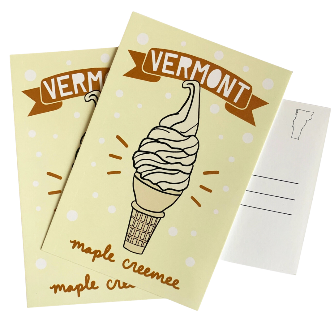 Vermont Maple Creemee Postcard