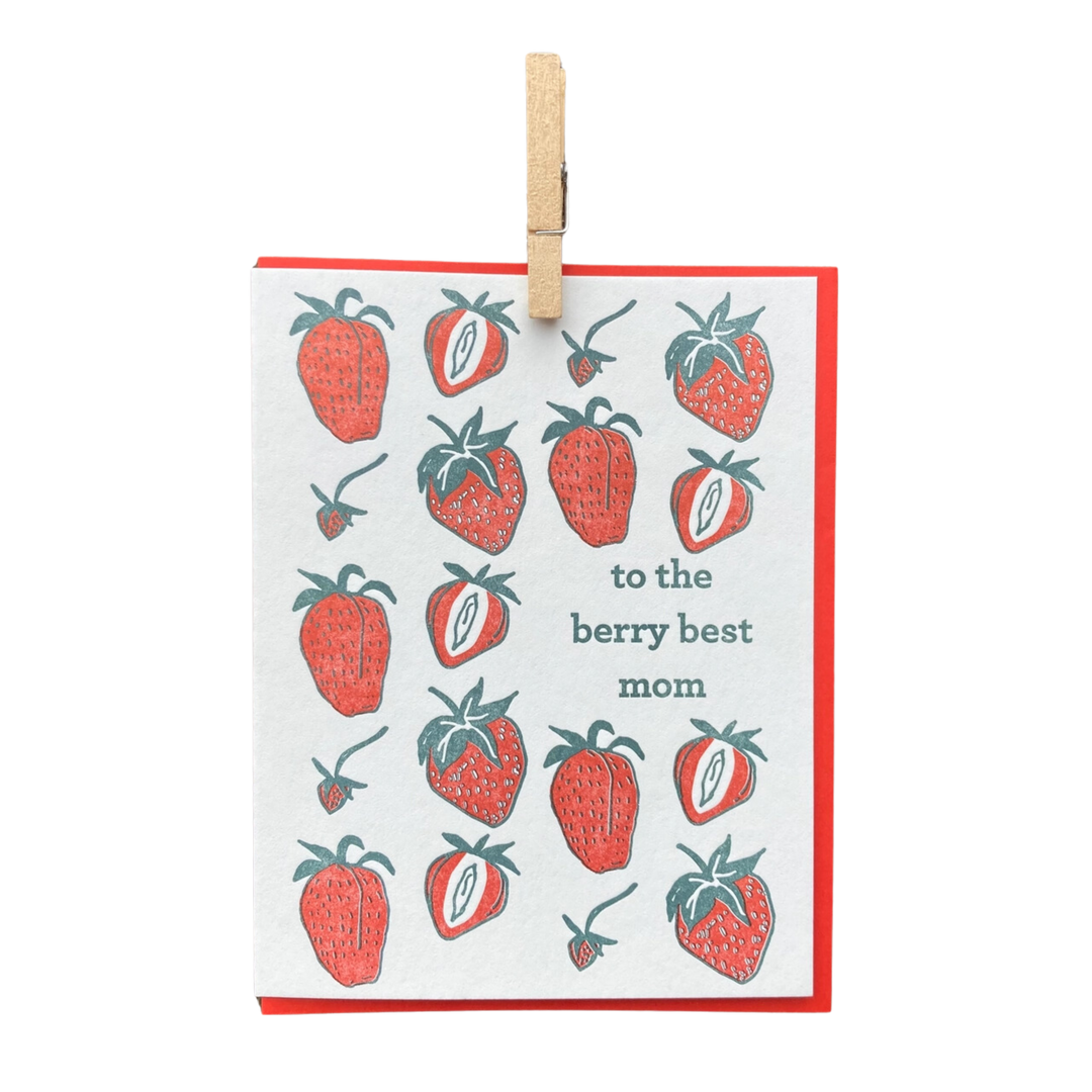 Berry Best Mom - Mother's Day Card