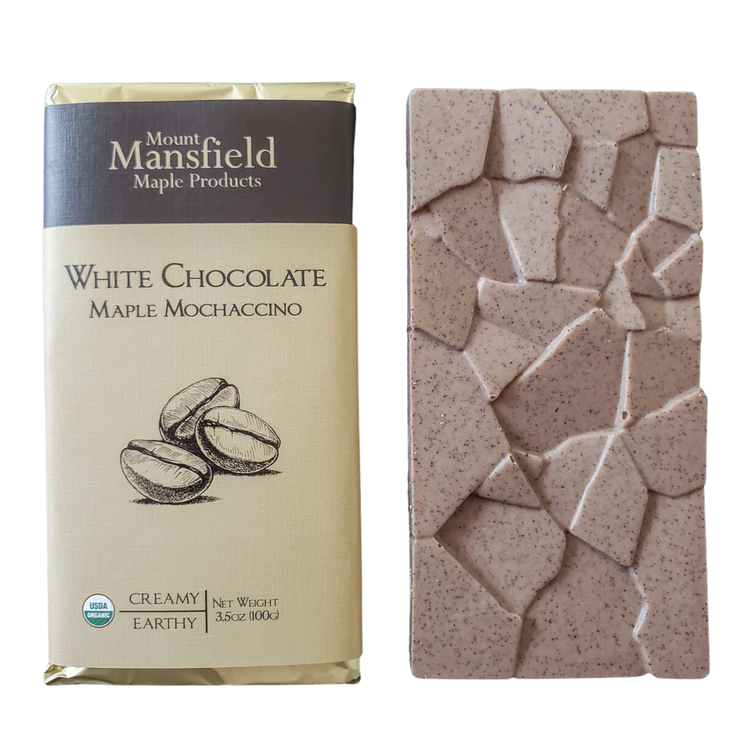3.5 oz Organic White Chocolate Maple Mochaccino