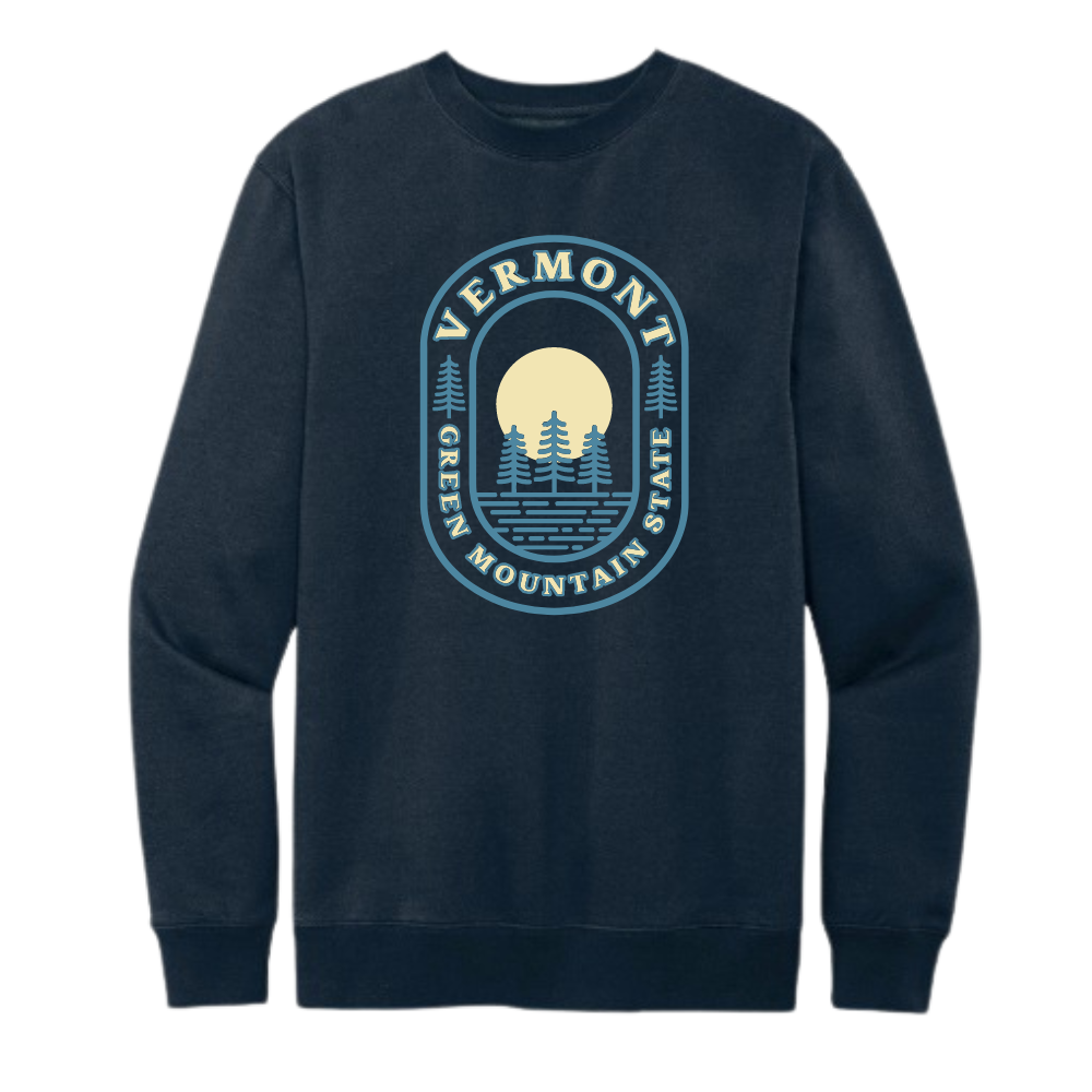 Vermont Moonlight Forest Crew Neck