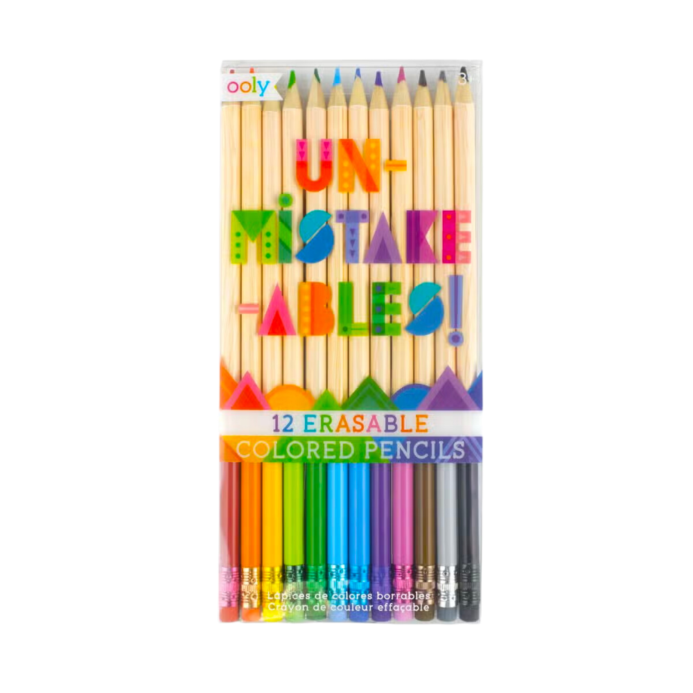 Un-Mistake-Ables! Erasable Colored Pencils