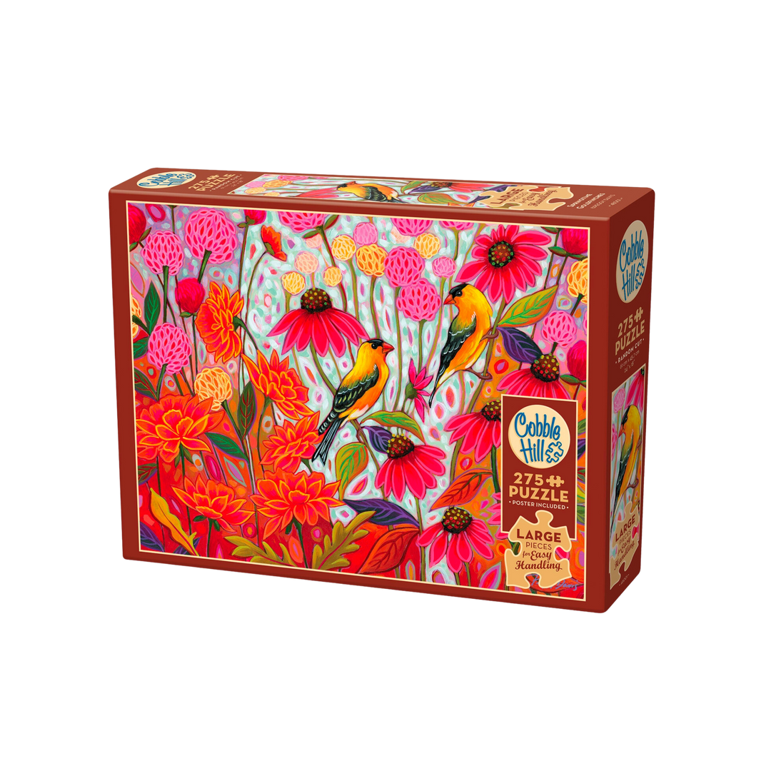 Springtime Goldfinches- 275pc Puzzle