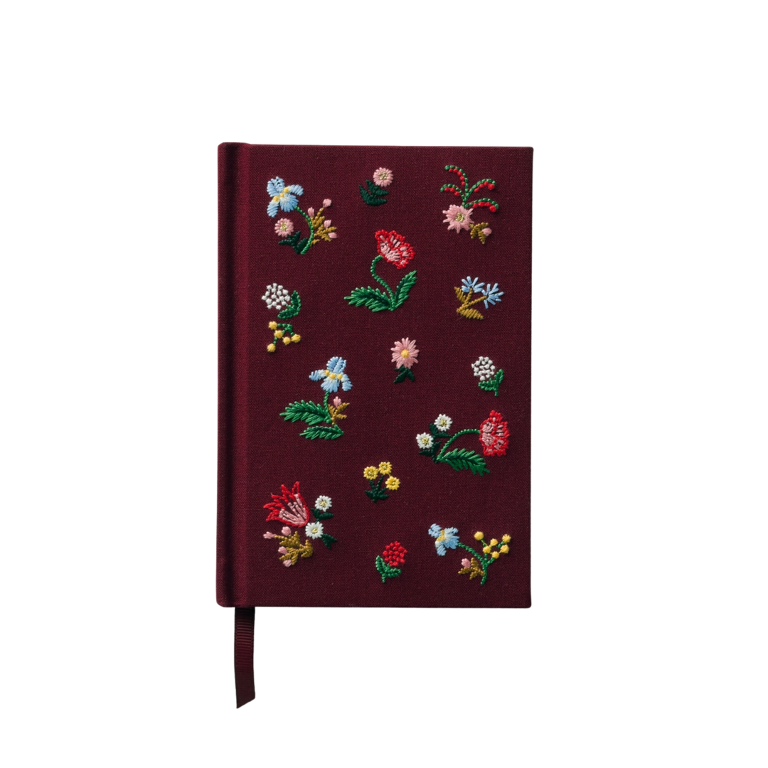 Gracie Mini Embroidered Sketchbook