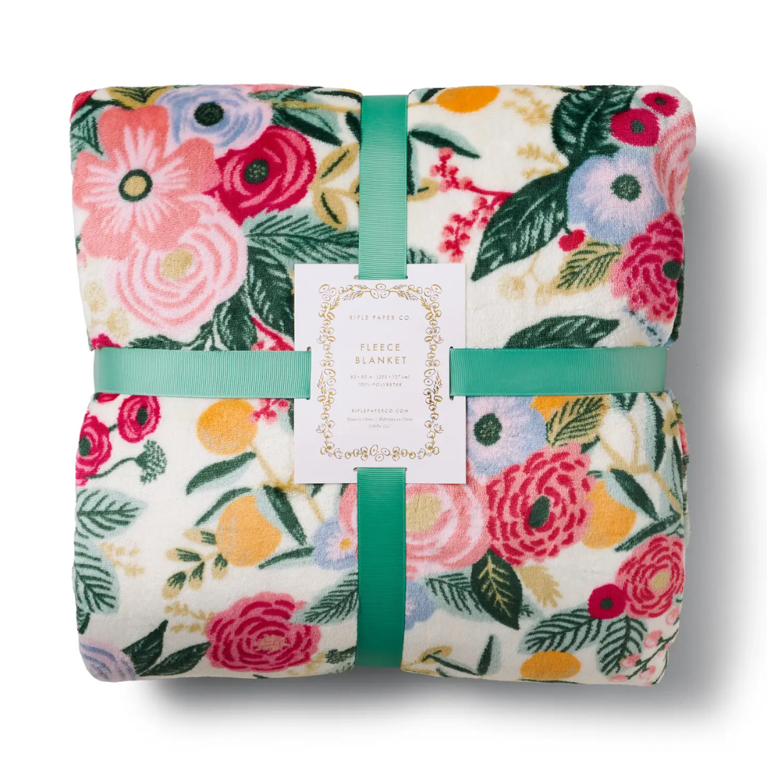 Garden Party Fleece Blanket