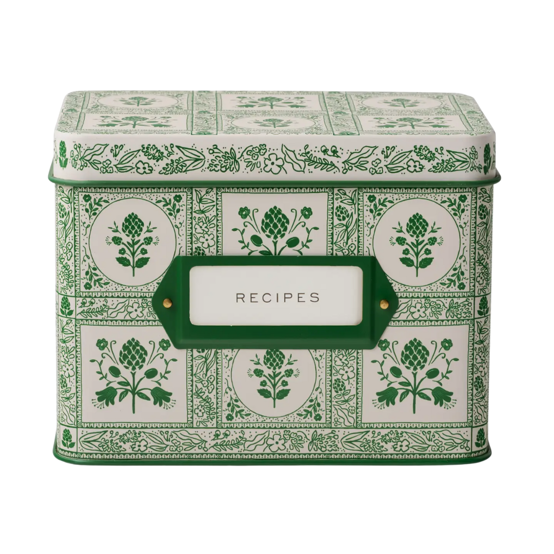 Artichoke Recipe Tin