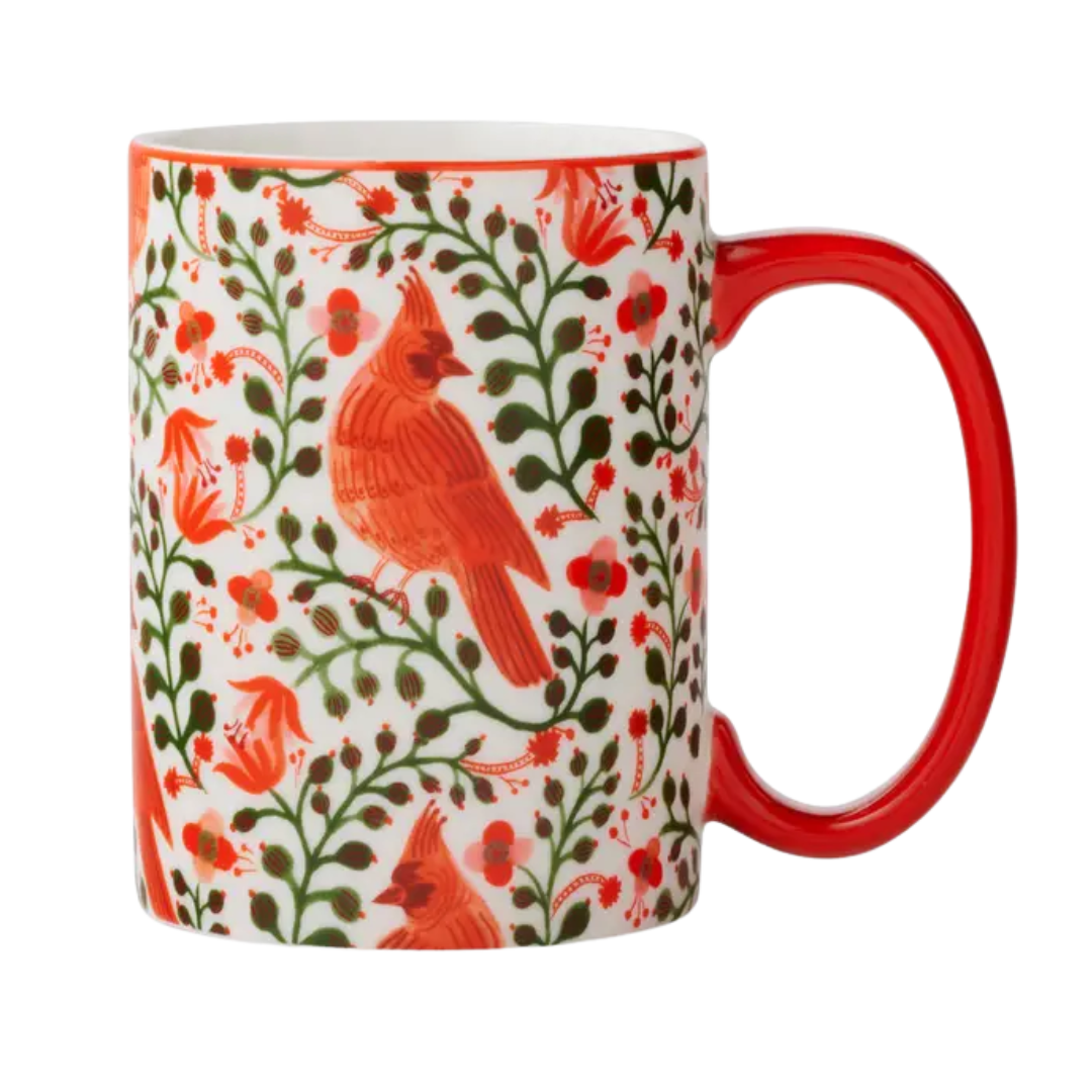 Cardinals Porcelain Mug