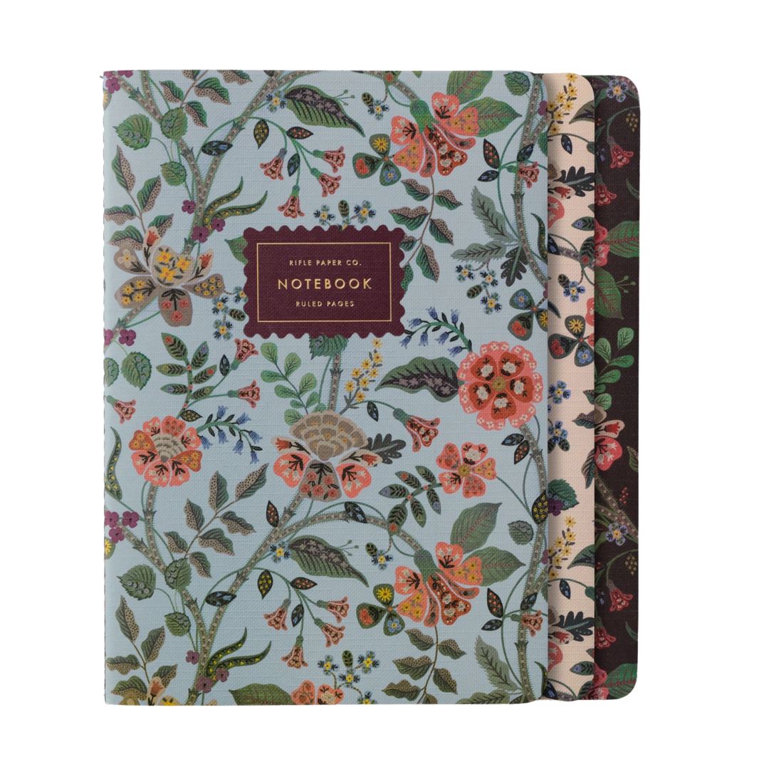 Assorted Set of 3 Gracie Notebooks