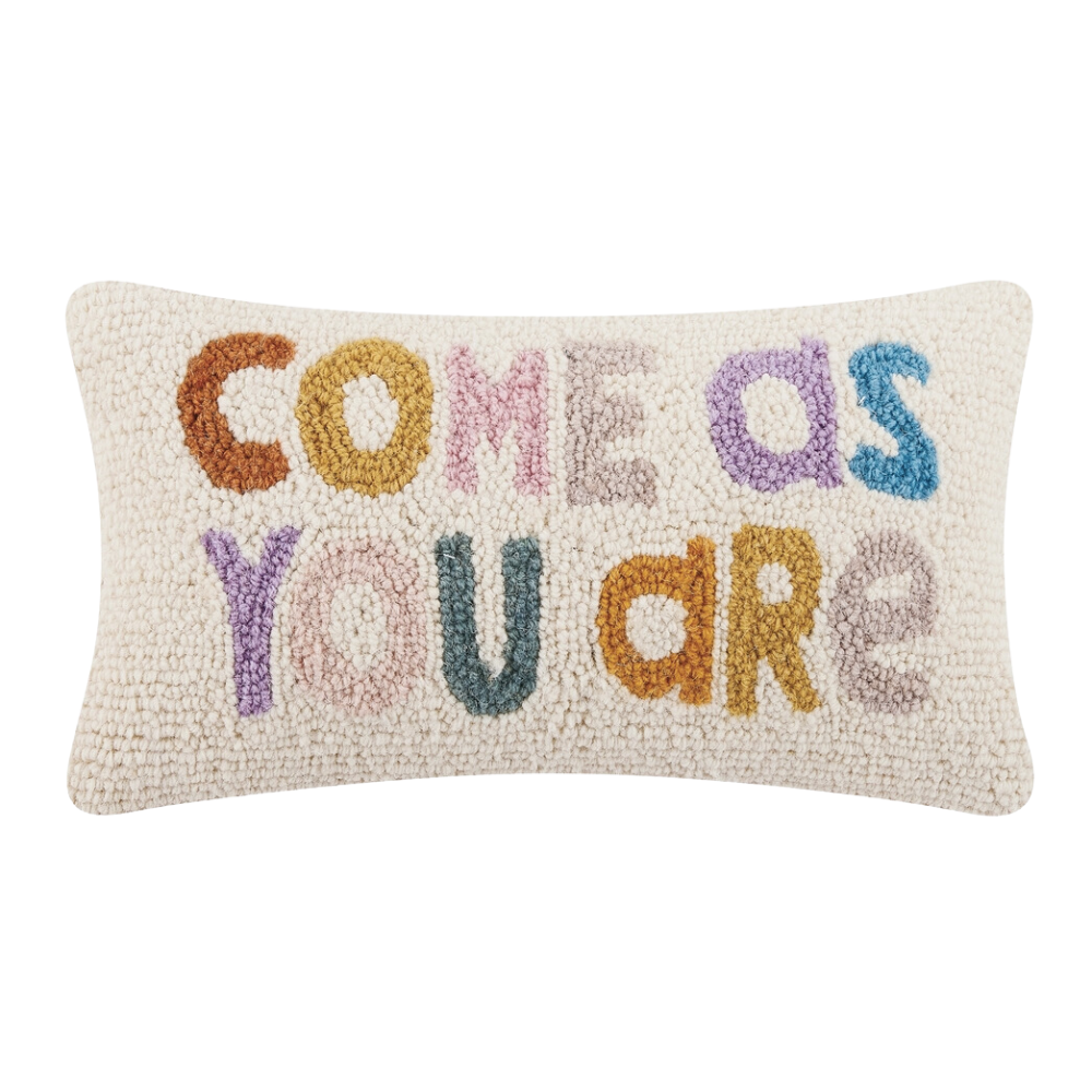 Come As You Are Hook Pillow