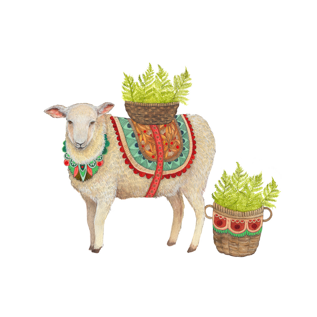 Flower Messenger: The Sheep - Art Print