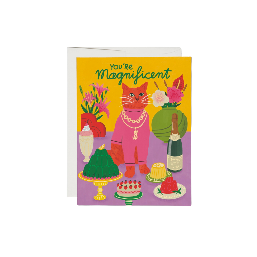 Magnificent Cat Card