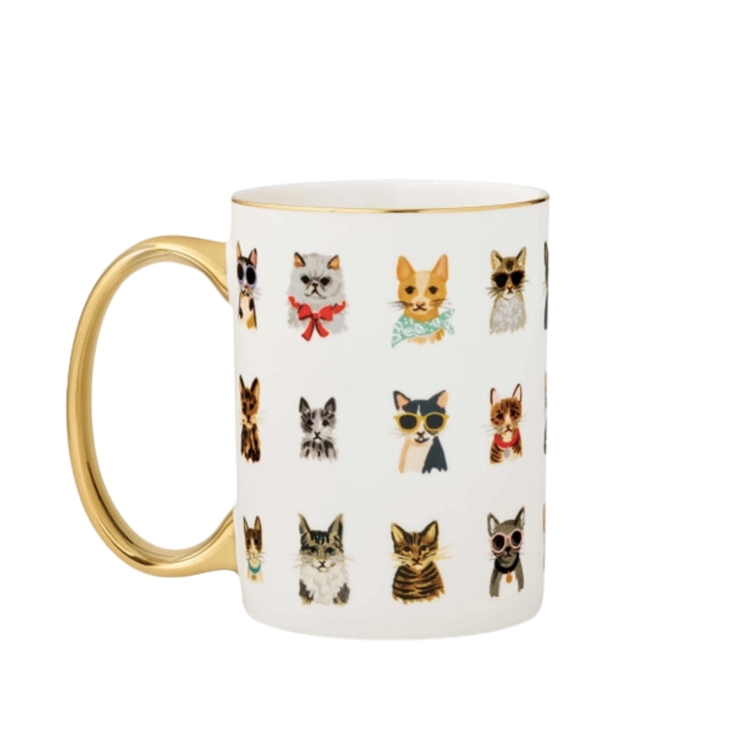 Cool Cats Porcelain Mug
