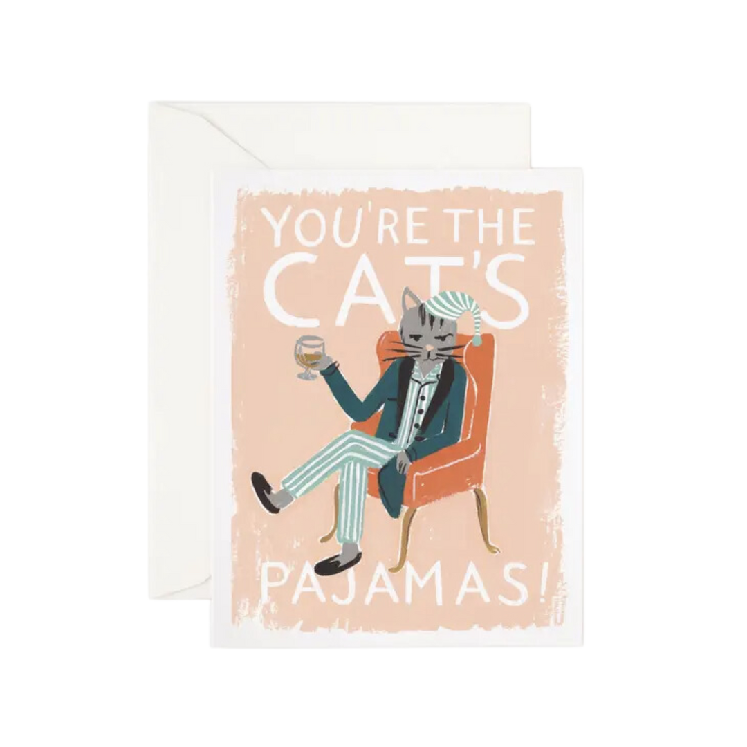 You're the Cat's Pajamas Card