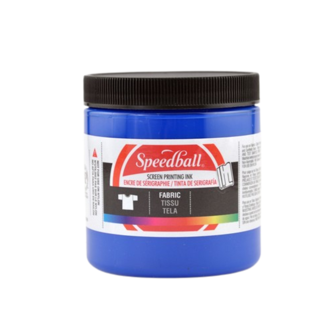 Fabric Screen Ink 8oz - Blue