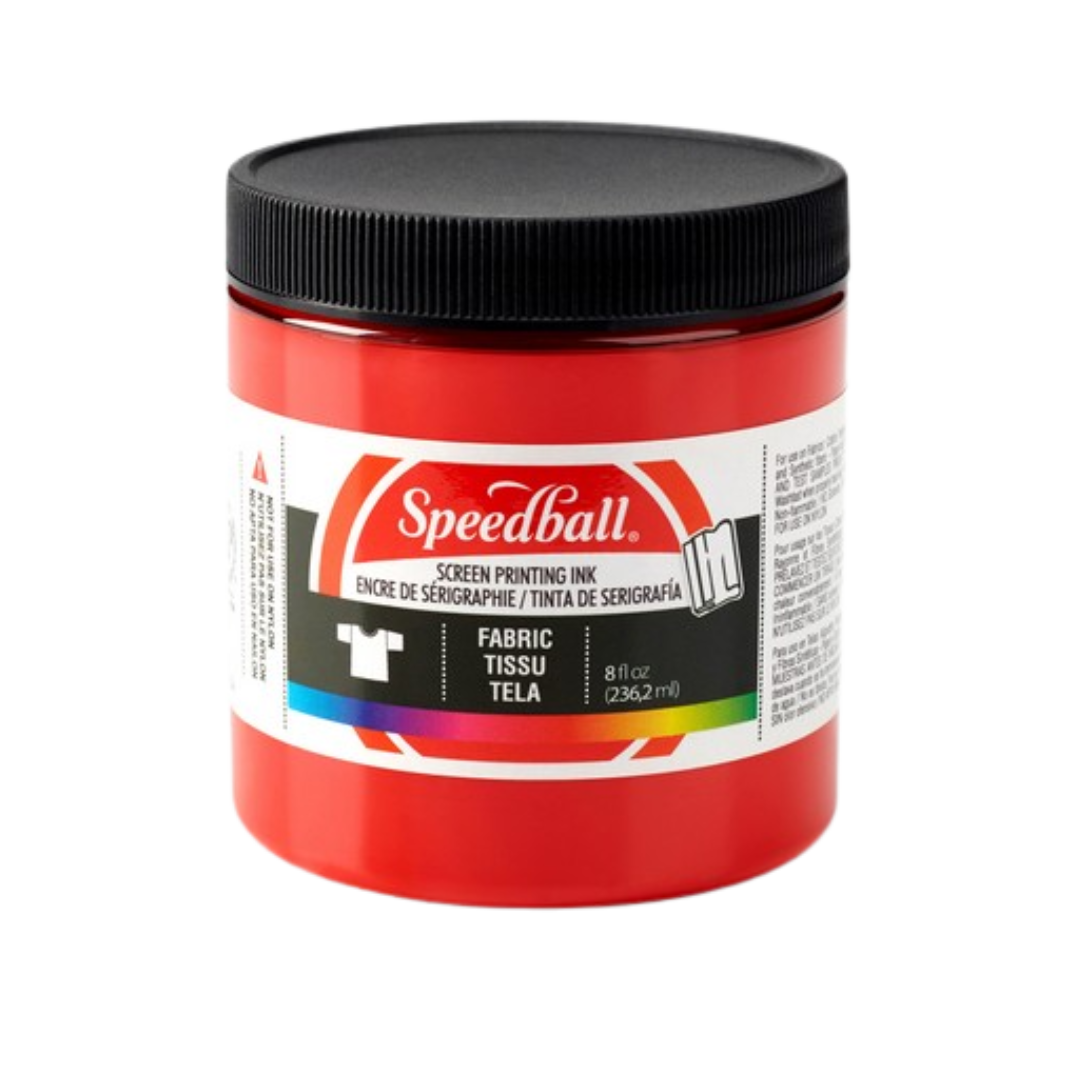 Fabric Screen Ink 8oz - Red