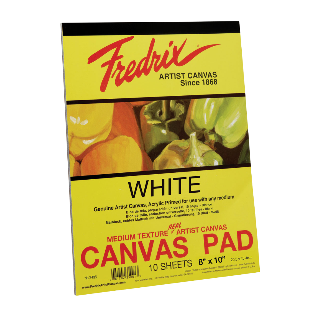 Fredrix Real Canvas Pad - 8x10