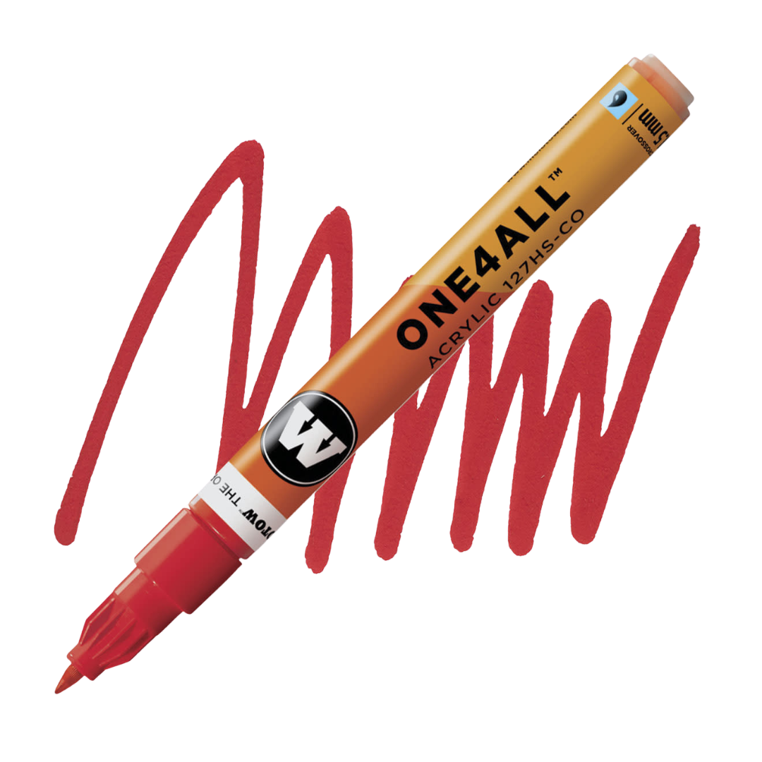 Motolow Acrylic Paint Marker Traffic Red 2mm