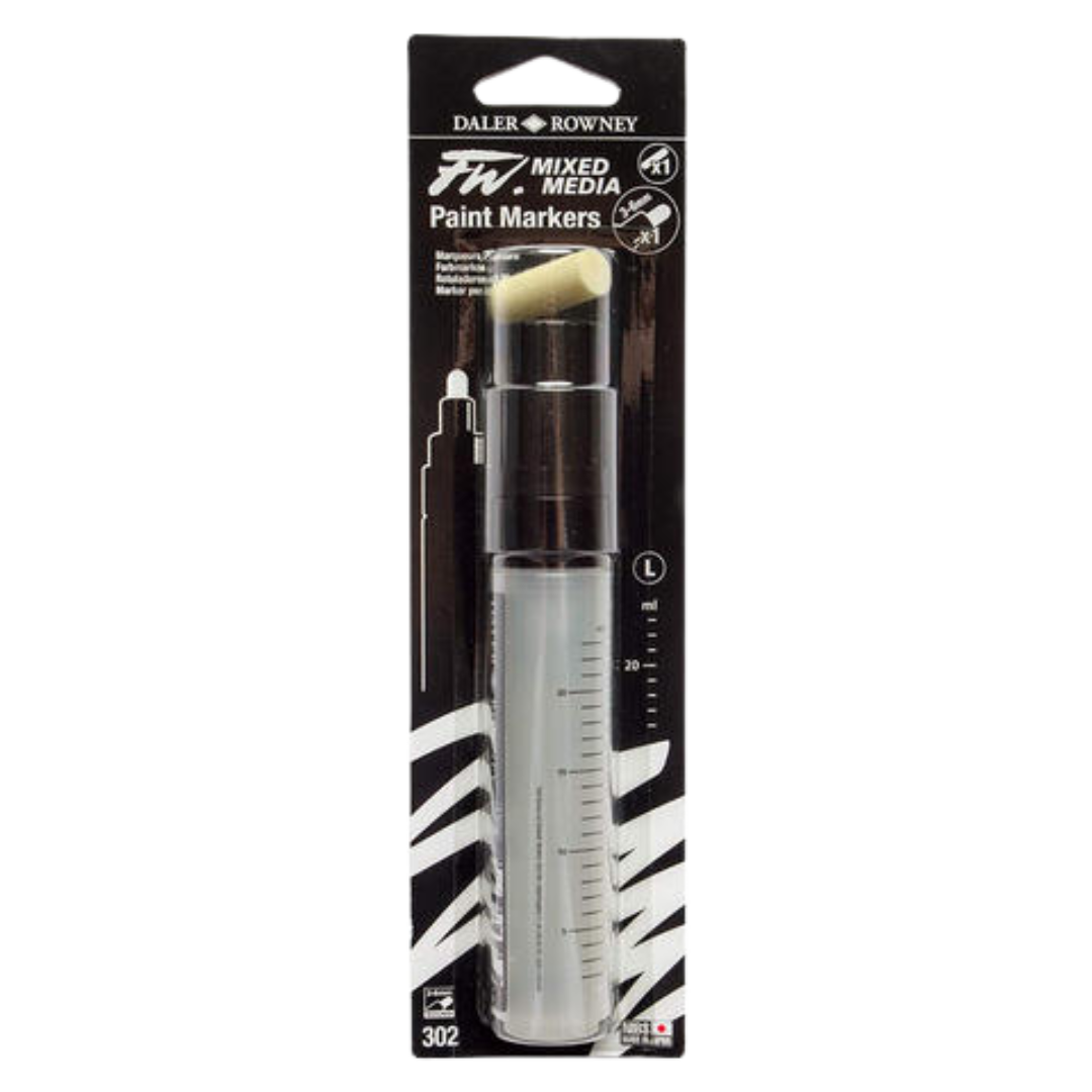 FW Empty Large Marker W/3-6mm Round Nib