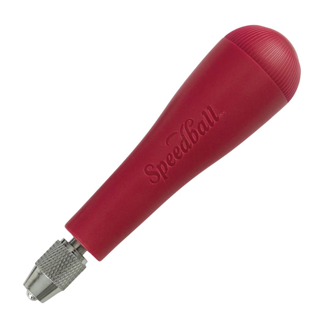 Linoleum Handle - Red