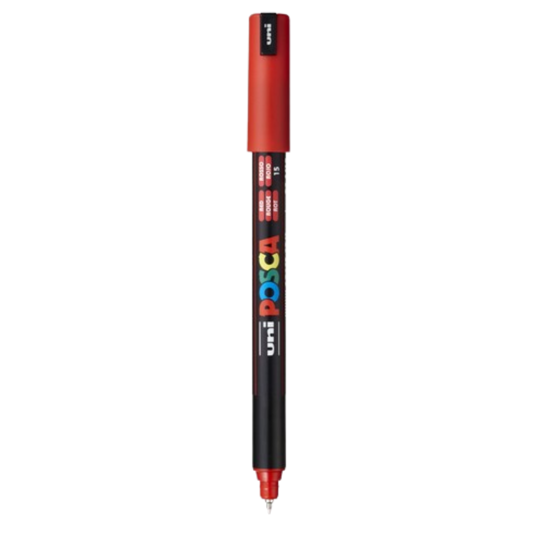 Posca PC-1MR Acrylic Paint Marker - Extra Fine Red