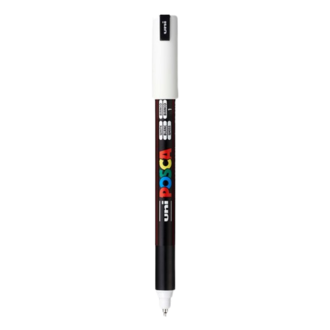 Posca PC-1MR Acyrlic Paint Marker - Extra Fine White