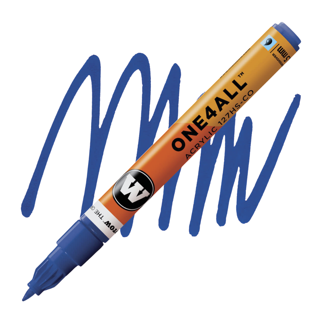 Motowlow Acyrlic Paint Marker True Blue 2mm