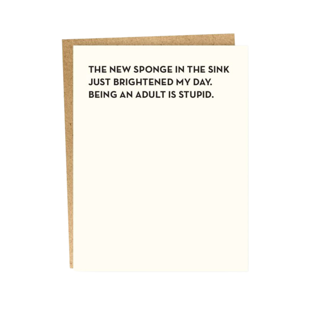Sponge Card