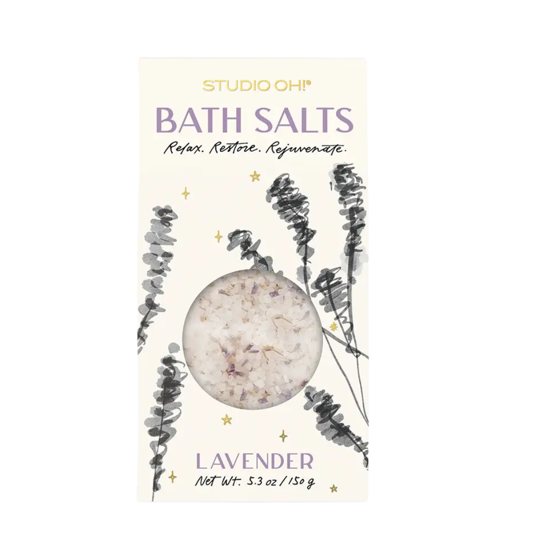 Lavender Scented Bath Salts