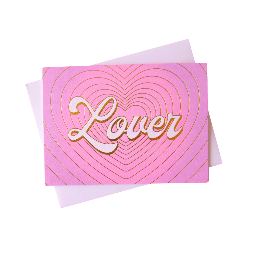 Lover Card | Radiating Hearts