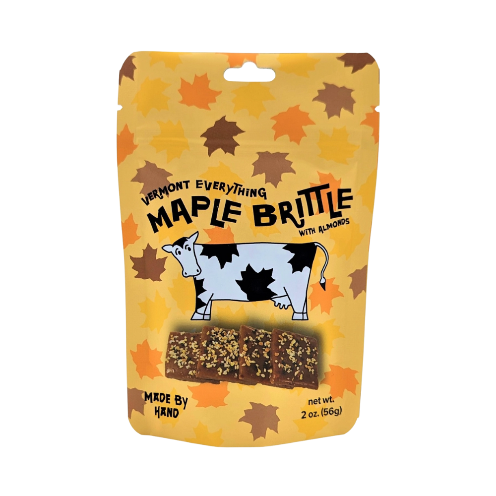 Everything Maple Brittle with Almonds